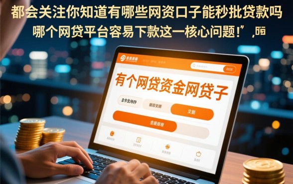 你知道有哪些网贷口子能秒批贷款吗，哪个网贷平台容易下款