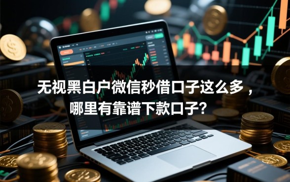 无视黑白户微信秒借口子这么多，哪里有靠谱下款口子？