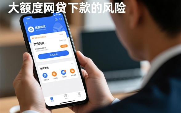 大额度网贷下款有哪些风险需要注意，大额度网贷靠谱吗