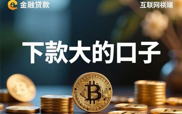 下款大的口子与金融贷款有什么关联，靠谱吗