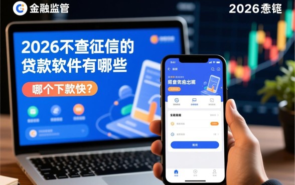 2026不查征信的贷款软件有哪些，哪个下款快？