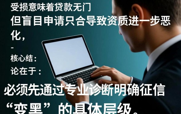 征信黑了还能下款吗，征信不好网贷资质审核怎么过？