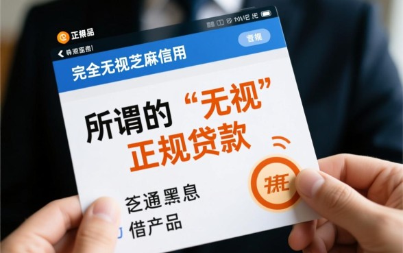 无视芝麻负面口子有哪些？2026最新无视征信下款口子？