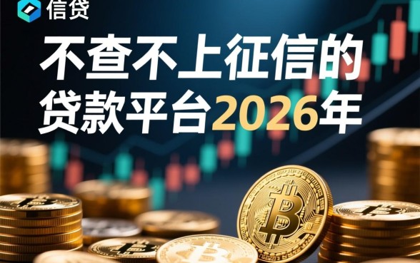 2026年不查不上征信的贷款平台有哪些，真的不用查征信吗？
