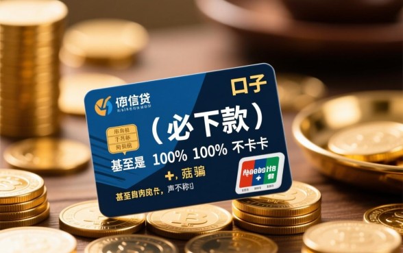 中介广告有信用卡必下款的口子吗，信用卡必下款是真的吗