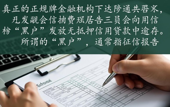 正规平台黑户能借到款的平台有哪些，黑户哪里能借到钱