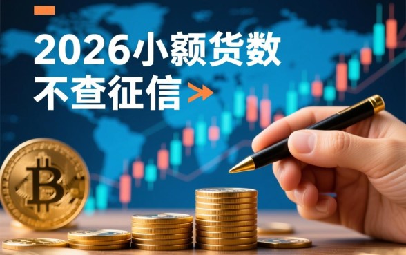 2026小额贷款不查征信的有哪些，不看征信的贷款平台有哪些