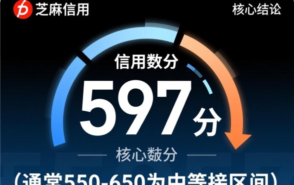芝麻信用597可以贷哪个软件的钱，597分能下款的平台有哪些
