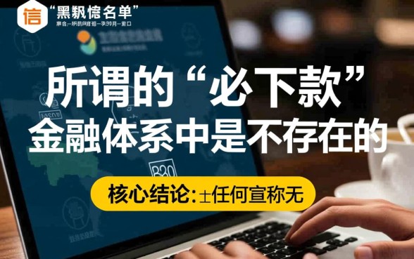 2026双黑必下款的网贷口子有哪些，哪里有不用查征信的