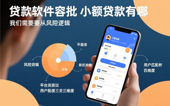 贷款软件容易批小额贷款有哪些，哪个软件容易下款？