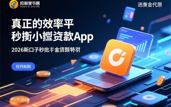 2026新口子秒批小额贷款app哪个靠谱？2026秒批口子怎么申请？