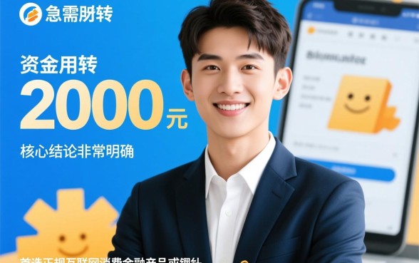 18岁小额贷款2000元怎么借，18岁哪个平台容易过？