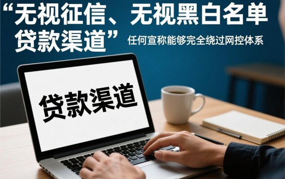中介说无视黑白口子是真的吗，不看征信的贷款怎么申请