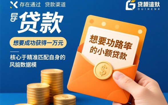 一万元的小额贷款去哪里贷必通过呢,哪个平台容易下款?