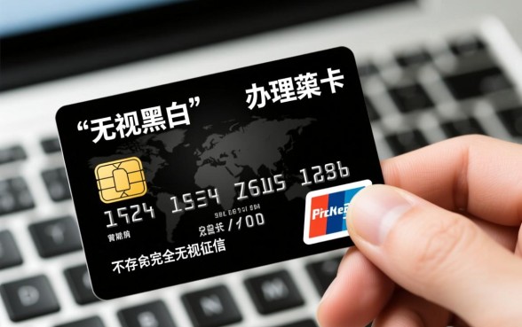 无视黑白口子办理信用卡是真的吗，黑户怎么下卡？