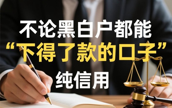 不论黑白户都能下款的口子有哪些，真的能下款吗？