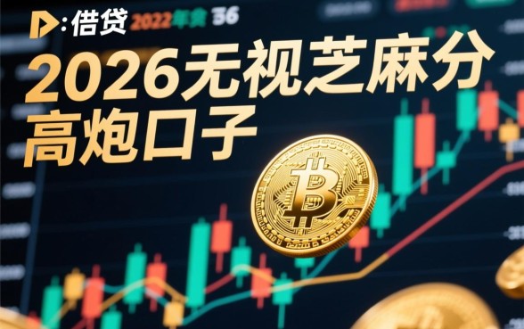 2026无视芝麻分的高炮口子有哪些，2026不用征信的贷款怎么借