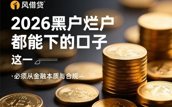 2026黑户烂户都能下的口子有哪些，黑户秒下款口子怎么申请？