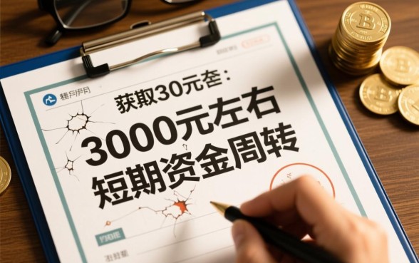 黑户3000元短期借款app有哪些，哪个容易下款？