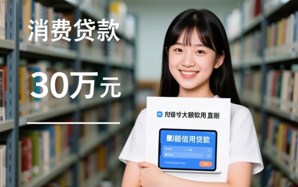 什么贷款软件18岁可以贷款30万，哪个容易下款？