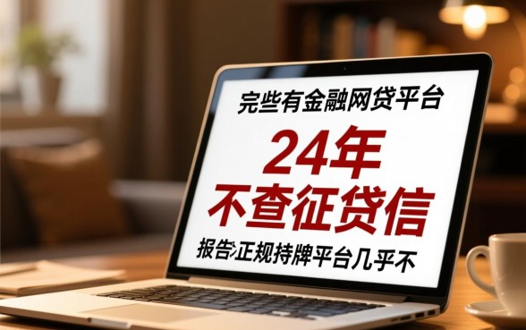 24年有哪些网贷平台不查征信，2026不看征信的口子有哪些