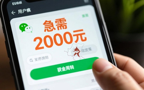 征信差能借2000的微信借款平台吗，哪里有不看征信的借钱口子？