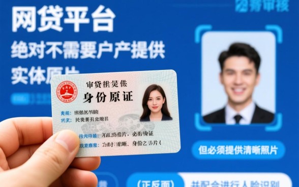 网贷不用身份证原件能贷到钱吗，没身份证怎么贷款
