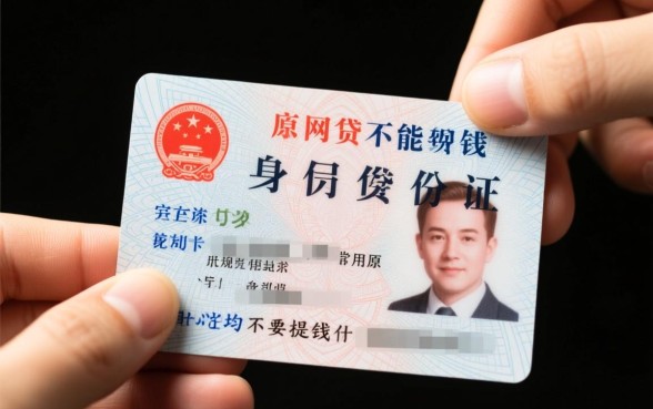 网贷不用身份证原件能不能贷到钱呢,真的安全吗