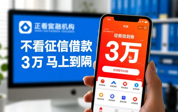 不看征信借款3万马上到账的app，真的不用查征信吗？