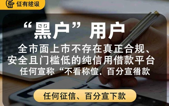 黑户能借钱的平台有哪些，黑户借款门槛低能下款吗？