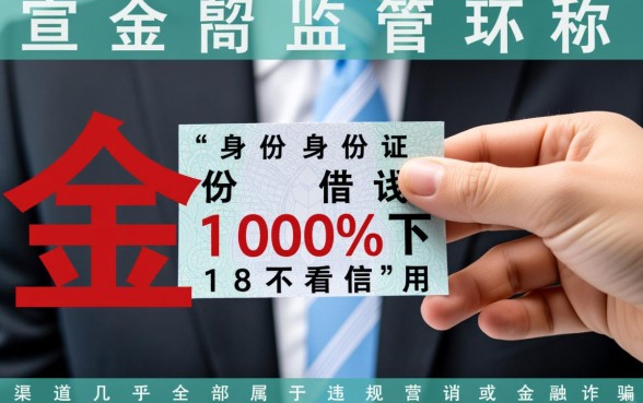 身份证借钱不看征信能下吗，18岁哪里有秒下款口子