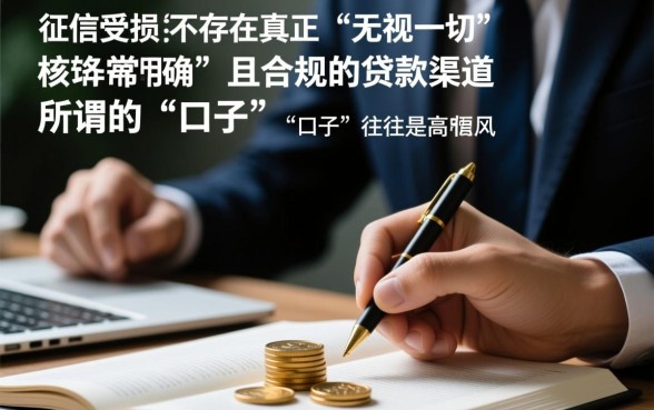 征信有逾期2026无视一切的口子是真的吗，哪里能申请下款