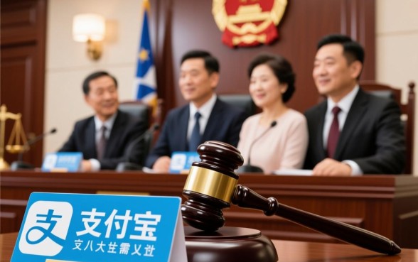 支付宝逾期家人要出庭审理吗，会被法院强制执行吗