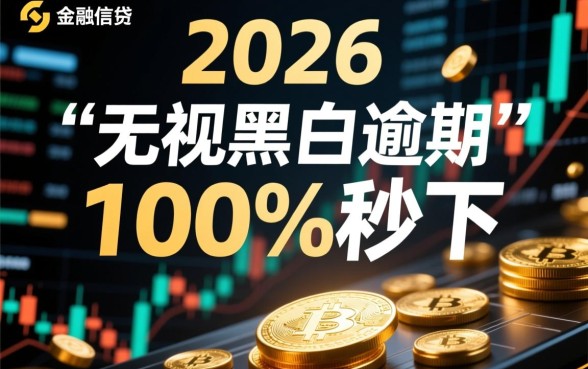 2026无视黑白逾期100%秒下是真的吗，哪里申请容易过
