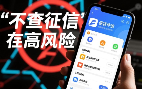 不查征信口子在哪下载是真的吗，不查征信贷款安全吗