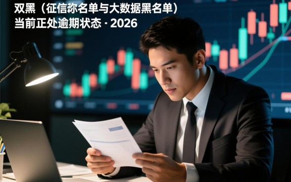 2026双黑正在逾期能下款的口子有哪些，2026必过口子怎么申请