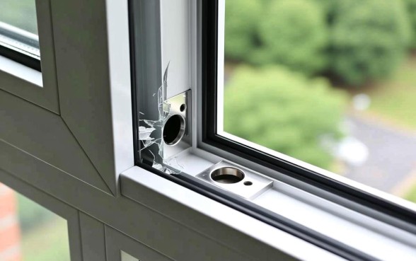 铝合金窗户有个口子怎么办，铝合金窗户上有个口子怎么弄下来的