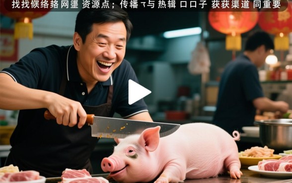 买猪肉割口子搞笑视频怎么下载，为什么要割口子？
