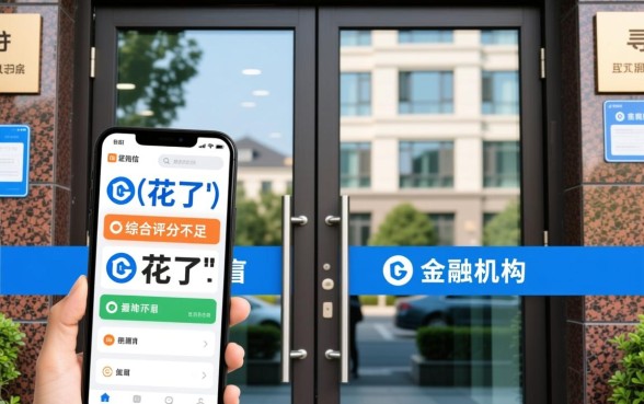 征信花了综合评分不足在哪能借到钱，还有哪里能下款？