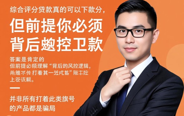 不查综合评分的贷款真的可以下款的，不看征信秒下款是真的吗？