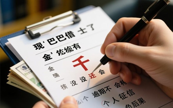 现金巴士借了一千块没有还会怎么样，会被起诉吗