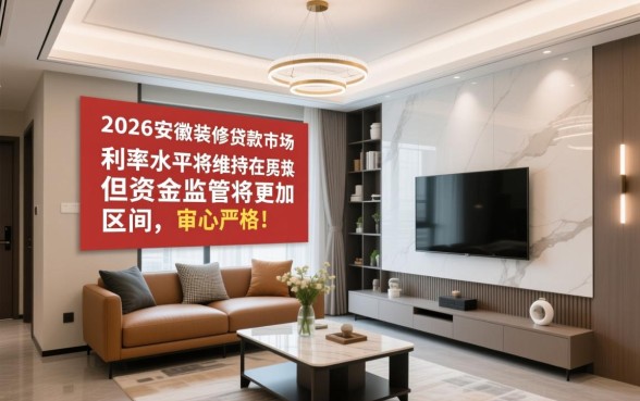 2026安徽装修贷款利率是多少？最新政策怎么样？