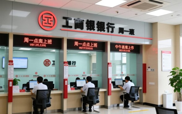 工商银行中午几点上班周一到周五的，中午休息吗