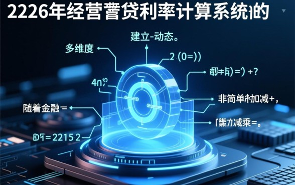 2026年经营贷利率多少？计算公式怎么算