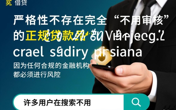 不用审核可以直接通过的贷款有哪些，无视征信能下款吗