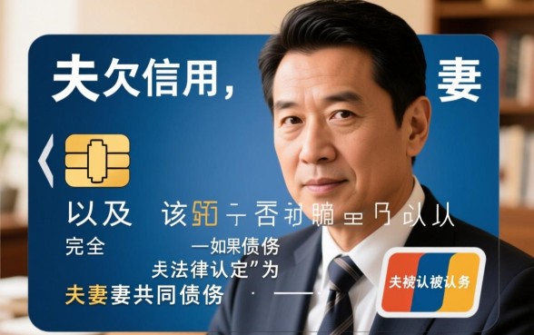 丈夫欠信用卡能起诉妻子吗，丈夫欠钱妻子有连带责任吗