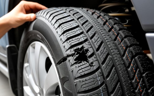 轮胎侧面口子漏气怎么整，轮胎侧面破了还能补吗？