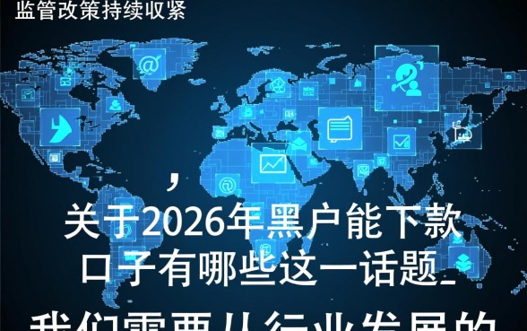 2026年黑户能下款的口子有哪些，真的不查征信吗？