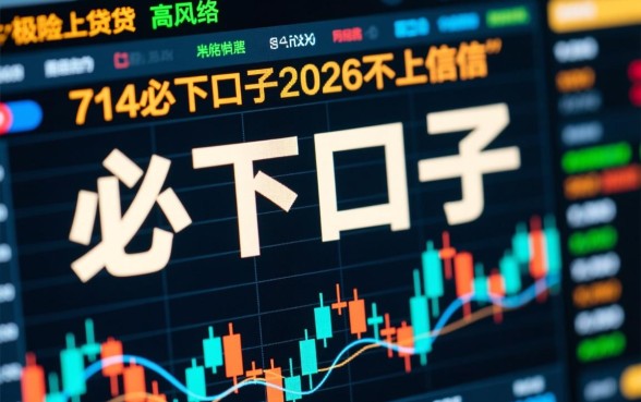 714必下口子2026不上征信的有哪些，2026年必下款口子在哪里