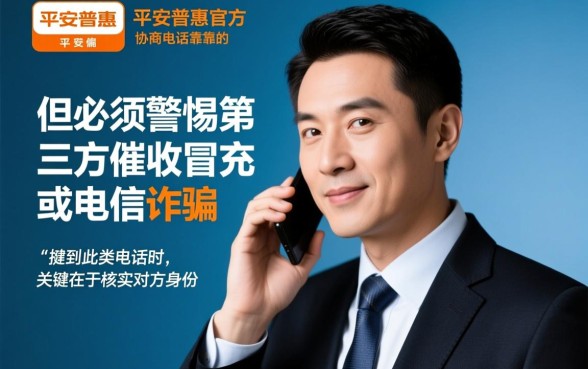 平安普惠协商打过来的靠谱吗，第三方协商减免是真的吗